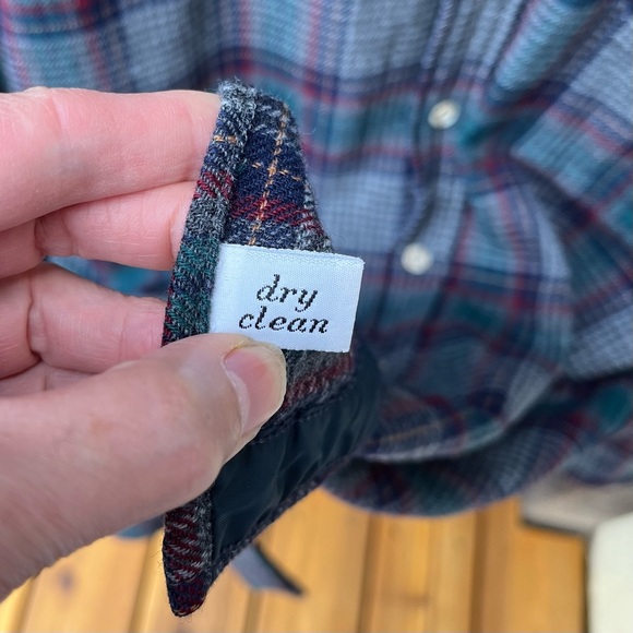 Pendleton Vintage Men’s Country Traditionals 100% Virgin Wool Plaid Shirt Sz M - Picture 4 of 8